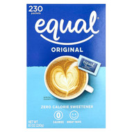 <img alt="Equal, Zero Calorie Sweetener, Original, 230 Packets, 8.1 oz (230 g)" title="Equal, Zero Calorie Sweetener, Original, 230 Packets, 8.1 oz (230 g),300258109358"
