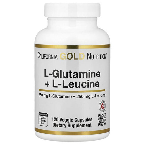 <img alt="California Gold Nutrition, L-Glutamine + L-Leucine, 120 Veggie Capsules" title="California Gold Nutrition, L-Glutamine + L-Leucine, 120 Veggie Capsules,898220024803"