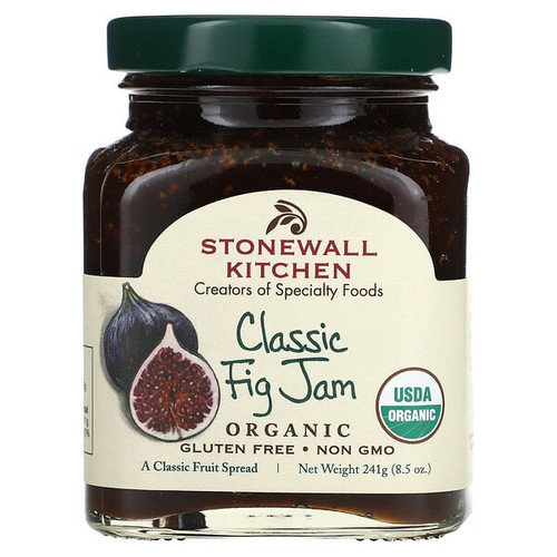 <img alt="Stonewall Kitchen, Organic Classic Fig Jam, 8.5 oz (241 g)" title="Stonewall Kitchen, Organic Classic Fig Jam, 8.5 oz (241 g),711381329979"