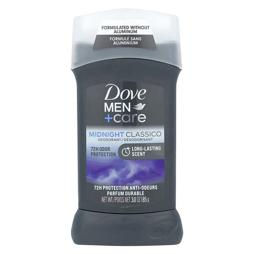 <img alt="Dove, Men + Care, Deodorant, Midnight Classico, 3 oz (85 g)" title="Dove, Men + Care, Deodorant, Midnight Classico, 3 oz (85 g),079400496980"