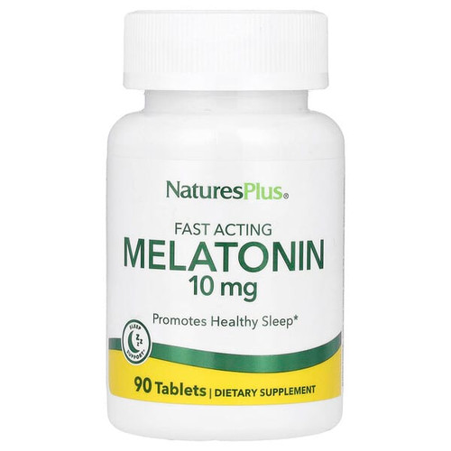 <img alt="NaturesPlus, Melatonin, 10 mg, 90 Tablets" title="NaturesPlus, Melatonin, 10 mg, 90 Tablets,097467476271"