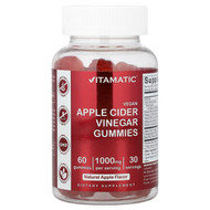 <img alt="Vitamatic, Vegan Apple Cider Vinegar Gummies, Natural Apple, 60 Gummies" title="Vitamatic, Vegan Apple Cider Vinegar Gummies, Natural Apple, 60 Gummies,810078470670"