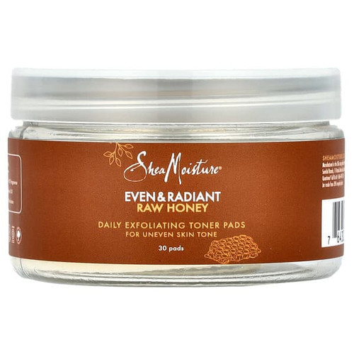 <img alt="SheaMoisture, Even & Radiant  Raw Honey, Daily Exfoliating Toner Pads, 30 Pads" title="SheaMoisture, Even & Radiant  Raw Honey, Daily Exfoliating Toner Pads, 30 Pads,764302019824"