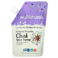 <img alt="NuNaturals, NuStevia Pourable Chai Spice Syrup, 6.6 fl oz,  (0.2 l)" title="NuNaturals, NuStevia Pourable Chai Spice Syrup, 6.6 fl oz,  (0.2 l),739223006635"