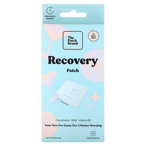 <img alt="The Patch Brand, Recovery Patch, 15 Clear Patches" title="The Patch Brand, Recovery Patch, 15 Clear Patches,850032408233"