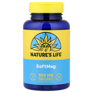 <img alt="Natures Life, SoftMag, 500 mg, 60 Softgels" title="Natures Life, SoftMag, 500 mg, 60 Softgels,040647121874"