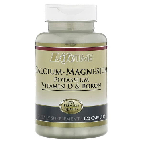 <img alt="LifeTime Vitamins, Calcium-Magnesium, Potassium, Vitamin D & Boron, 120 Capsules" title="LifeTime Vitamins, Calcium-Magnesium, Potassium, Vitamin D & Boron, 120 Capsules,053232400377"