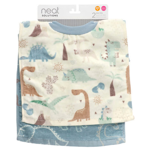<img alt="Neat Solutions, Baby Bibs, 6M+, Dinosaurs, 2 Count" title="Neat Solutions, Baby Bibs, 6M+, Dinosaurs, 2 Count,014681002789"