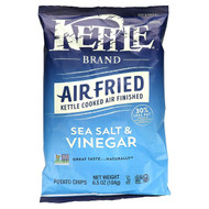 <img alt="Kettle Foods, Air Fried Potato Chips, Sea Salt & Vinegar, 6.5 oz (184 g)" title="Kettle Foods, Air Fried Potato Chips, Sea Salt & Vinegar, 6.5 oz (184 g),084114901910"