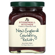<img alt="Stonewall Kitchen, New England Cranberry Relish, 12 oz (340 g)" title="Stonewall Kitchen, New England Cranberry Relish, 12 oz (340 g),711381304648"