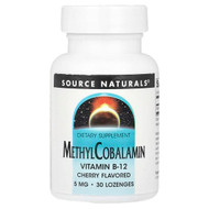 <img alt="Source Naturals, MethylCobalamin, Cherry, 5 mg, 30 Lozenges" title="Source Naturals, MethylCobalamin, Cherry, 5 mg, 30 Lozenges,021078013280"