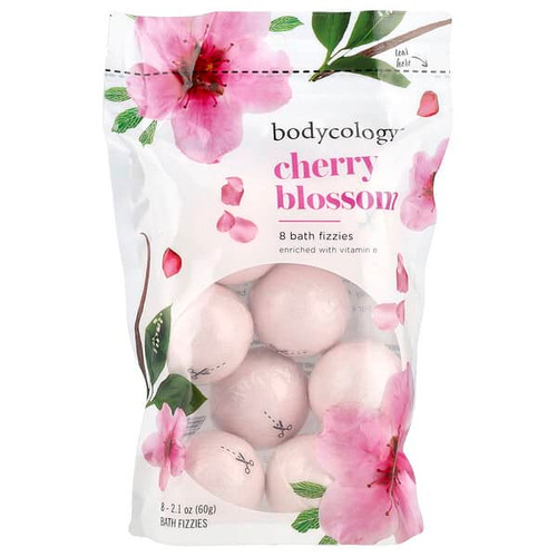 <img alt="Bodycology, Bath Fizzies, Cherry Blossom, 8 Count, 2.1 oz (60 g)" title="Bodycology, Bath Fizzies, Cherry Blossom, 8 Count, 2.1 oz (60 g),885645033954"