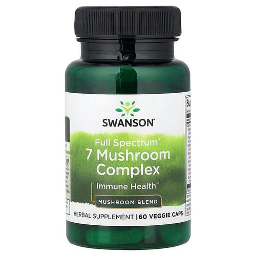 <img alt="Swanson Vitamins, Full Spectrum 7 Mushroom Complex, 60 Veggie Caps" title="Swanson Vitamins, Full Spectrum 7 Mushroom Complex, 60 Veggie Caps,087614115245"