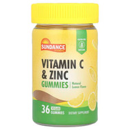 <img alt="Sundance Vitamins, Vitamin C & Zinc Gummies, Natural Lemon, 36 Vegan Gummies" title="Sundance Vitamins, Vitamin C & Zinc Gummies, Natural Lemon, 36 Vegan Gummies,840093140418"