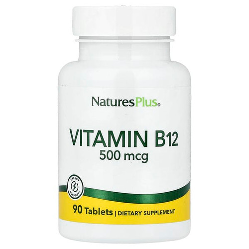 <img alt="NaturesPlus, Vitamin B-12, 500 mcg, 90 Tablets" title="NaturesPlus, Vitamin B-12, 500 mcg, 90 Tablets,097467017108"