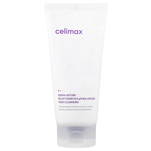 <img alt="Celimax, Derma Nature, Relief Madecica pH Balancing Foam Cleansing, 5.07 fl oz (150 ml)" title="Celimax, Derma Nature, Relief Madecica pH Balancing Foam Cleansing, 5.07 fl oz (150 ml),8809975194439"