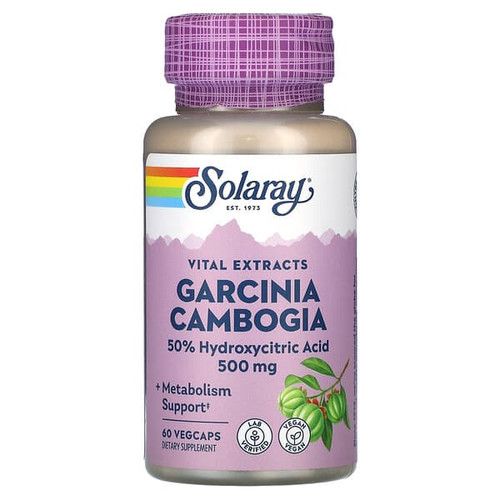 <img alt="Solaray, Garcinia Cambogia, 500 mg, 60 Vegcaps" title="Solaray, Garcinia Cambogia, 500 mg, 60 Vegcaps,076280227703"