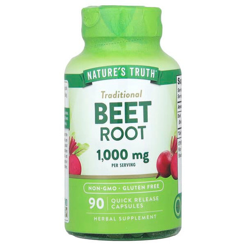 <img alt="Natures Truth, Beet Root, 90 Quick Release Capsules (500 mg per Capsule)" title="Natures Truth, Beet Root, 90 Quick Release Capsules (500 mg per Capsule),840093109057"