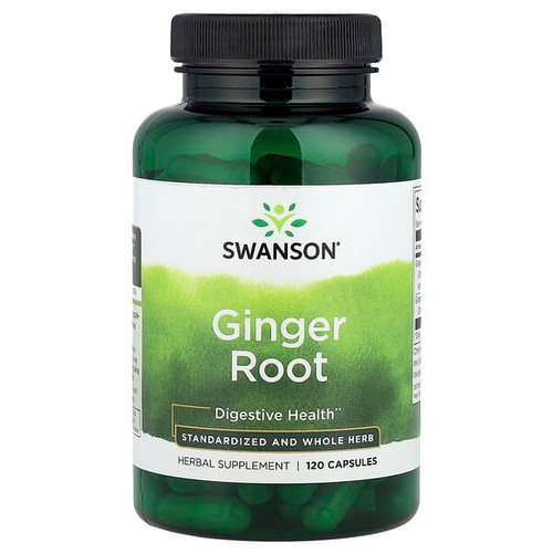 <img alt="Swanson Vitamins, Ginger Root, Standardized and Whole Herb, 120 Capsules" title="Swanson Vitamins, Ginger Root, Standardized and Whole Herb, 120 Capsules,087614140254"