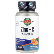 <img alt="KAL, Zinc + C, Tangerine, 90 Micro Tablets" title="KAL, Zinc + C, Tangerine, 90 Micro Tablets,021245560999"