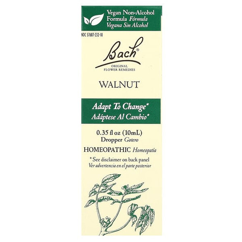 <img alt="Bach, Original Flower Remedies, Walnut, 0.35 fl oz (10 ml)" title="Bach, Original Flower Remedies, Walnut, 0.35 fl oz (10 ml),741273402244"