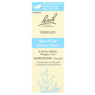<img alt="Bach, Original Flower Remedies, Vervain, 0.35 fl oz (10 ml)" title="Bach, Original Flower Remedies, Vervain, 0.35 fl oz (10 ml),741273402183"