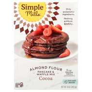 <img alt="Simple Mills, Almond Flour Pancake & Waffle Mix, Cocoa, 10 oz (283.5 g)" title="Simple Mills, Almond Flour Pancake & Waffle Mix, Cocoa, 10 oz (283.5 g),810021671864"