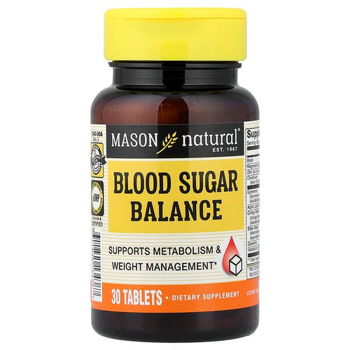<img alt="Mason Natural, Blood Sugar Balance, 30 Tablets" title="Mason Natural, Blood Sugar Balance, 30 Tablets,311845134387"