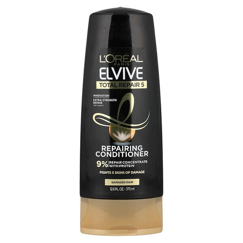 <img alt="LOreal, Elvive, Total Repair 5, Repairing Conditioner, Damaged Hair, 12.6 fl oz (375 ml)" title="LOreal, Elvive, Total Repair 5, Repairing Conditioner, Damaged Hair, 12.6 fl oz (375 ml),071249207291"