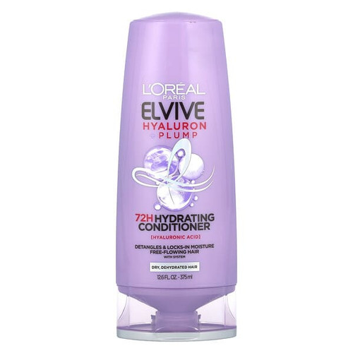 <img alt="LOreal, Elvive, Hyaluron + Pump, 72H Hydrating Conditioner, Dry, Dehydrated Hair, 12.6 fl oz (375 ml)" title="LOreal, Elvive, Hyaluron + Pump, 72H Hydrating Conditioner, Dry, Dehydrated Hair, 12.6 fl oz (375 ml),071249666203"