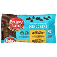 <img alt="Enjoy Life Foods, 100% Real Chocolate Mini Chips, Semi-Sweet, 9 oz (255 g)" title="Enjoy Life Foods, 100% Real Chocolate Mini Chips, Semi-Sweet, 9 oz (255 g),853522000009"