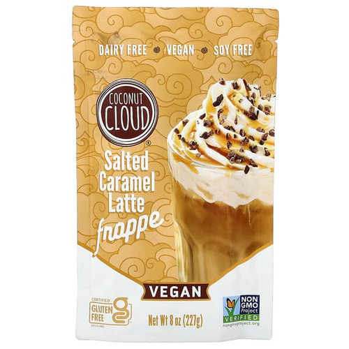 <img alt="Coconut Cloud, Vegan Salted Caramel Latte Frappe, 8 oz (227 g)" title="Coconut Cloud, Vegan Salted Caramel Latte Frappe, 8 oz (227 g),869360000248"
