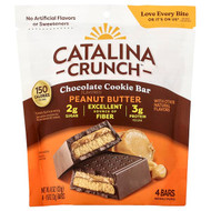<img alt="Catalina Crunch, Chocolate Cookie Bar, Peanut Butter, 4 Bars, 1.16 oz (33 g) Each" title="Catalina Crunch, Chocolate Cookie Bar, Peanut Butter, 4 Bars, 1.16 oz (33 g) Each,850044112760"