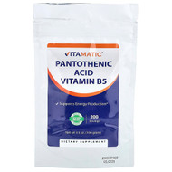 <img alt="Vitamatic, Pantothenic Acid Vitamin B5, 3.5 oz (100 g)" title="Vitamatic, Pantothenic Acid Vitamin B5, 3.5 oz (100 g),810078474142"