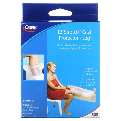 <img alt="Carex, EZ Stretch, Cast Protector, Leg, 1 Cast Protector" title="Carex, EZ Stretch, Cast Protector, Leg, 1 Cast Protector,023601032065"