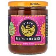 <img alt="Siete, Red Enchilada Sauce, 15 oz (425 g)" title="Siete, Red Enchilada Sauce, 15 oz (425 g),851769007737"