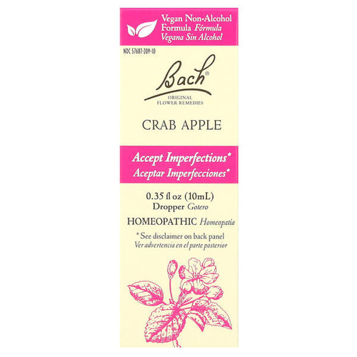 <img alt="Bach, Original Flower Remedies, Crab Apple, 0.35 fl oz (10 ml)" title="Bach, Original Flower Remedies, Crab Apple, 0.35 fl oz (10 ml),741273401551"