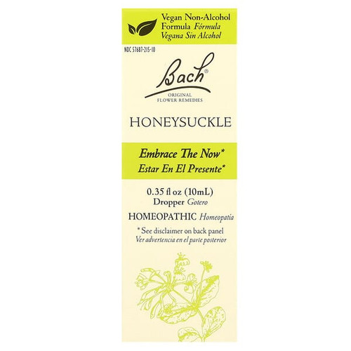 <img alt="Bach, Original Flower Remedies, Honeysuckle , 0.35 fl oz (10 ml)" title="Bach, Original Flower Remedies, Honeysuckle , 0.35 fl oz (10 ml),741273401735"