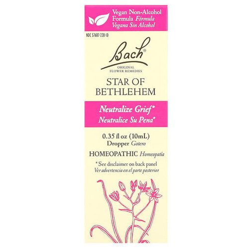 <img alt="Bach, Original Flower Remedies, Star of Bethlehem, 0.35 fl oz (10 ml)" title="Bach, Original Flower Remedies, Star of Bethlehem, 0.35 fl oz (10 ml),741273402121"