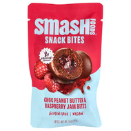 <img alt="3 PACK of Smash Foods, Snack Bites, Choc Peanut Butter & Raspberry Jam, 5 Bites, 1.8 oz (50 g)" title="3 PACK of Smash Foods, Snack Bites, Choc Peanut Butter & Raspberry Jam, 5 Bites, 1.8 oz (50 g),850055550278"