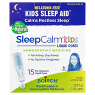 <img alt="Boiron, SleepCalm Kids, Liquid Doses, 3+ Years, Melatonin-Free, 15 Pre-Measured Liquid Doses, 0.034 fl oz (1 ml) Each" title="Boiron, SleepCalm Kids, Liquid Doses, 3+ Years, Melatonin-Free, 15 Pre-Measured Liquid Doses, 0.034 fl oz (1 ml) Each,306969309094"