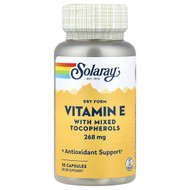<img alt="Solaray, Vitamin E with Mixed Tocopherols, 268 mg, 50 Capsules" title="Solaray, Vitamin E with Mixed Tocopherols, 268 mg, 50 Capsules,076280041804"