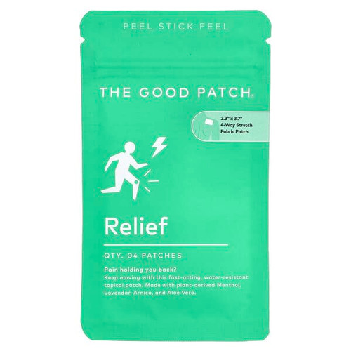 <img alt="The Good Patch, Relief, 4 Patches" title="The Good Patch, Relief, 4 Patches,850031068933"