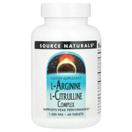 <img alt="Source Naturals, L-Arginine L-Citrulline Complex, 60 Tablets" title="Source Naturals, L-Arginine L-Citrulline Complex, 60 Tablets,021078020424"