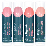 <img alt="Cliganic, Tinted Lip Balm Set, Hint of Tint, 4 Pack, 0.15 oz (4.25 g) Each" title="Cliganic, Tinted Lip Balm Set, Hint of Tint, 4 Pack, 0.15 oz (4.25 g) Each,855102007996"