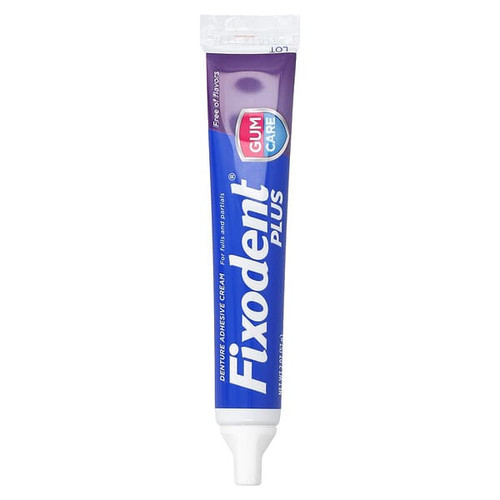 <img alt="Fixodent, Plus, Denture Adhesive Cream, 2 oz (57 g)" title="Fixodent, Plus, Denture Adhesive Cream, 2 oz (57 g),076660300217"