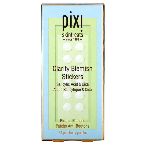 <img alt="Pixi Beauty, Skintreats, Clarity Blemish Stickers, 24 Patches" title="Pixi Beauty, Skintreats, Clarity Blemish Stickers, 24 Patches,885190824076"