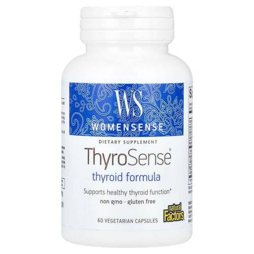 <img alt="Natural Factors, WomenSense, ThyroSense, Thyroid Formula, 60 Vegetarians Capsules" title="Natural Factors, WomenSense, ThyroSense, Thyroid Formula, 60 Vegetarians Capsules,068958049403"