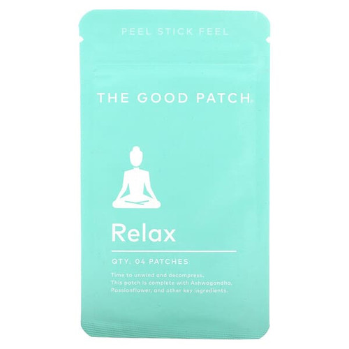 <img alt="The Good Patch, Relax , 4 Patches" title="The Good Patch, Relax , 4 Patches,850014874698"