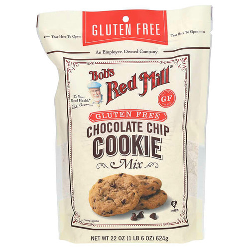 <img alt="Bobs Red Mill, Chocolate Chip Cookie Mix, Gluten Free , 22 oz (624 g)" title="Bobs Red Mill, Chocolate Chip Cookie Mix, Gluten Free , 22 oz (624 g),039978114679"